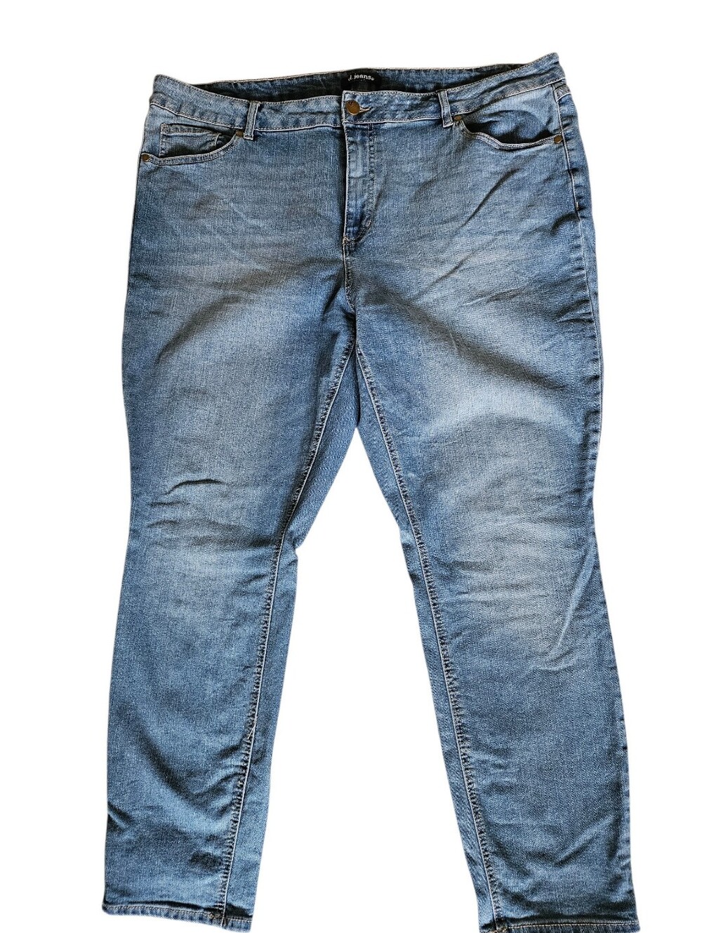d.jeans Light Wash Denim Jeans - 22